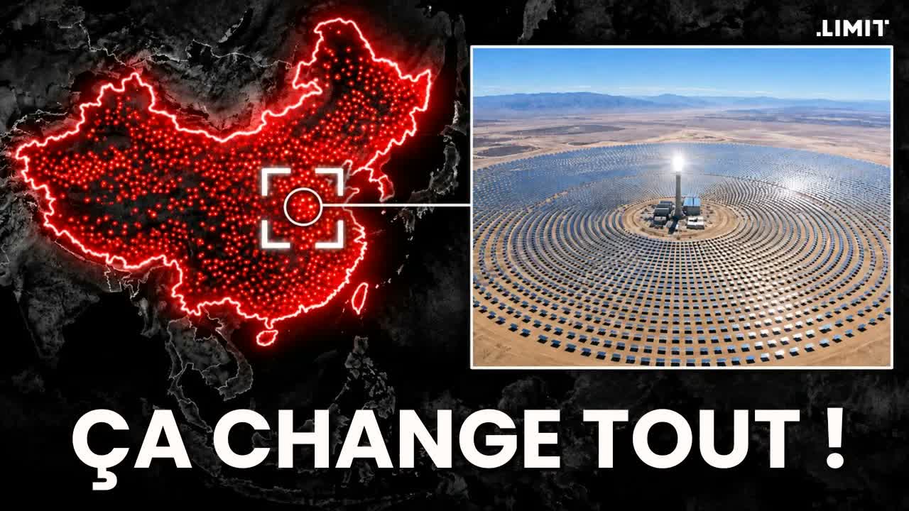 Pourquoi la Chine construit le plus grand champ de panneaux solaires au monde ?